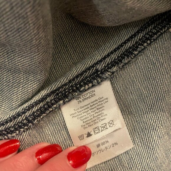 Eddie Bauer Denim Jean Jacket Women’s XS - Picture 6 of 10